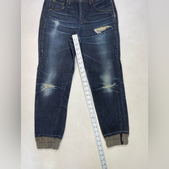 Rag & Bone Miramar PJ Printed Denim Jogger Sweatpants Women Small Sheffield - Picture 12 of 13